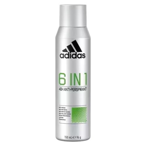 Adidas 6-In-1 48H Anti-Perspirant Deodorant Clear 150ml by Adidas